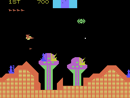 Cosmic Avenger screenshot 7 for Colecovision